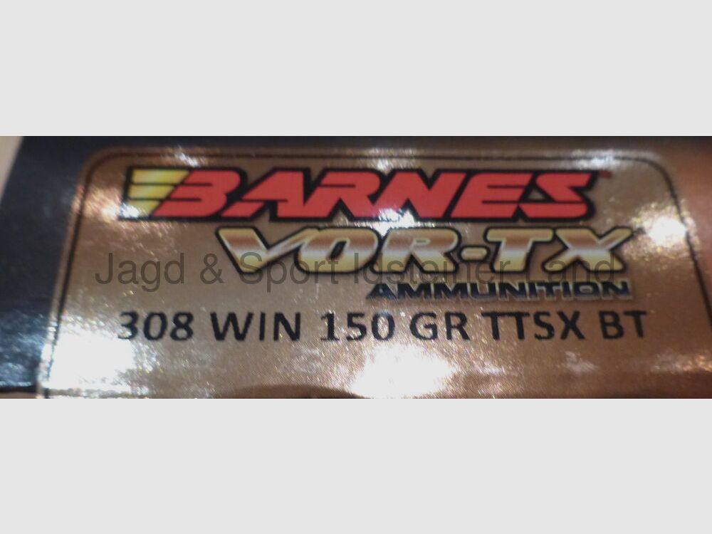 Barnes VOR-TX euro, TTSX, 150grs (bleifrei)