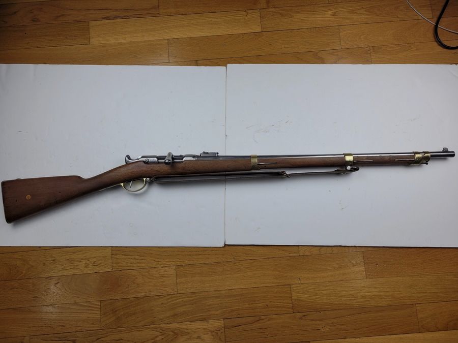 Wunderschöne Kavallerie-Büchse Chassepot Modell 1866 – 11. Jäger – Einzeleinheit – Außergewöhnliches Stück – TBE++, Bild 1 von 26