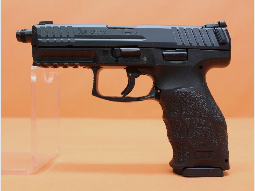 Heckler&Koch Ha.Pistola 9mmLuger Heckler&Koch/H&K HK SFP9 (SF) SD 120mm cañón poligonal/rosca M13,5L (9mmPara/9x19)
