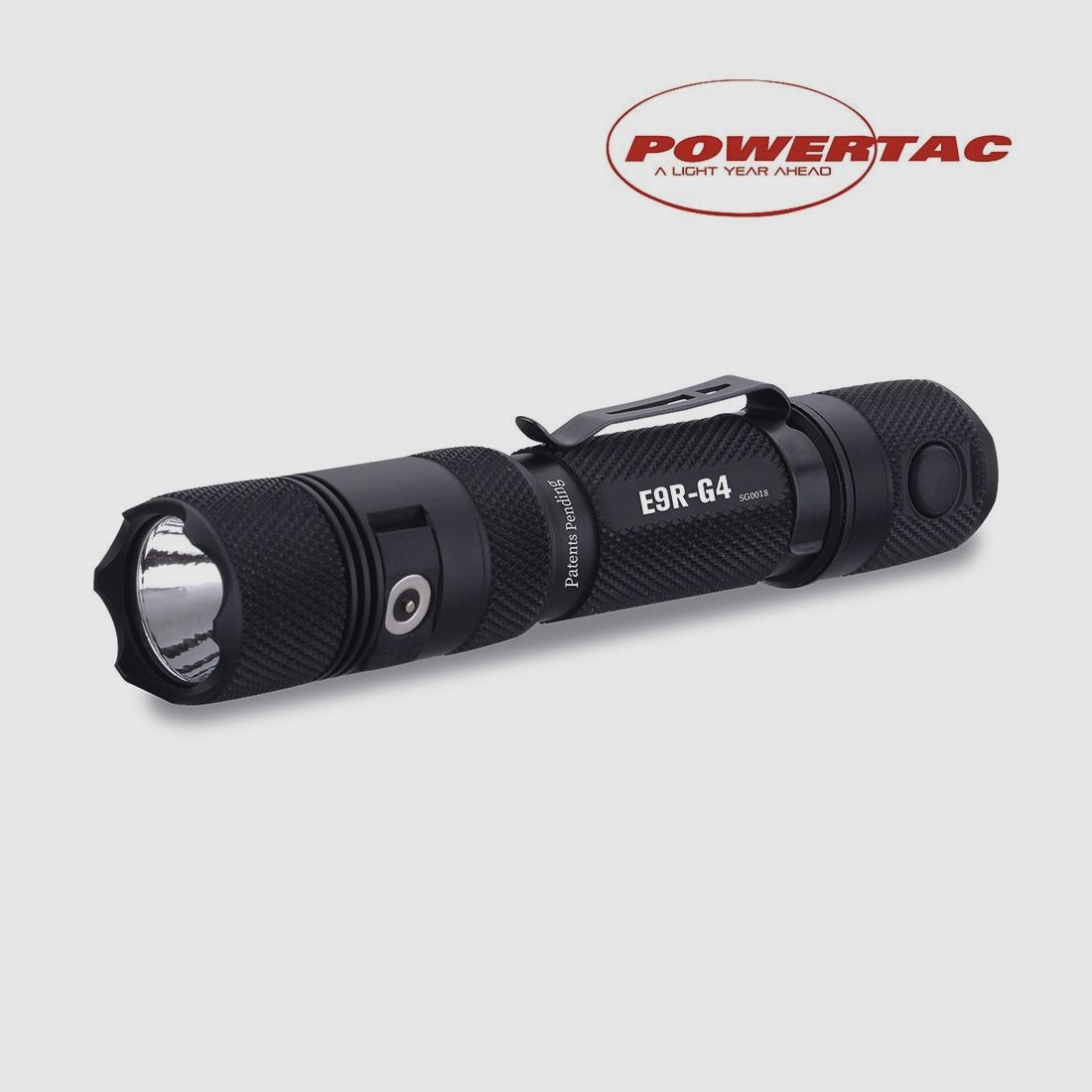 POWERTAC E9R-G4 Taschenlampe
