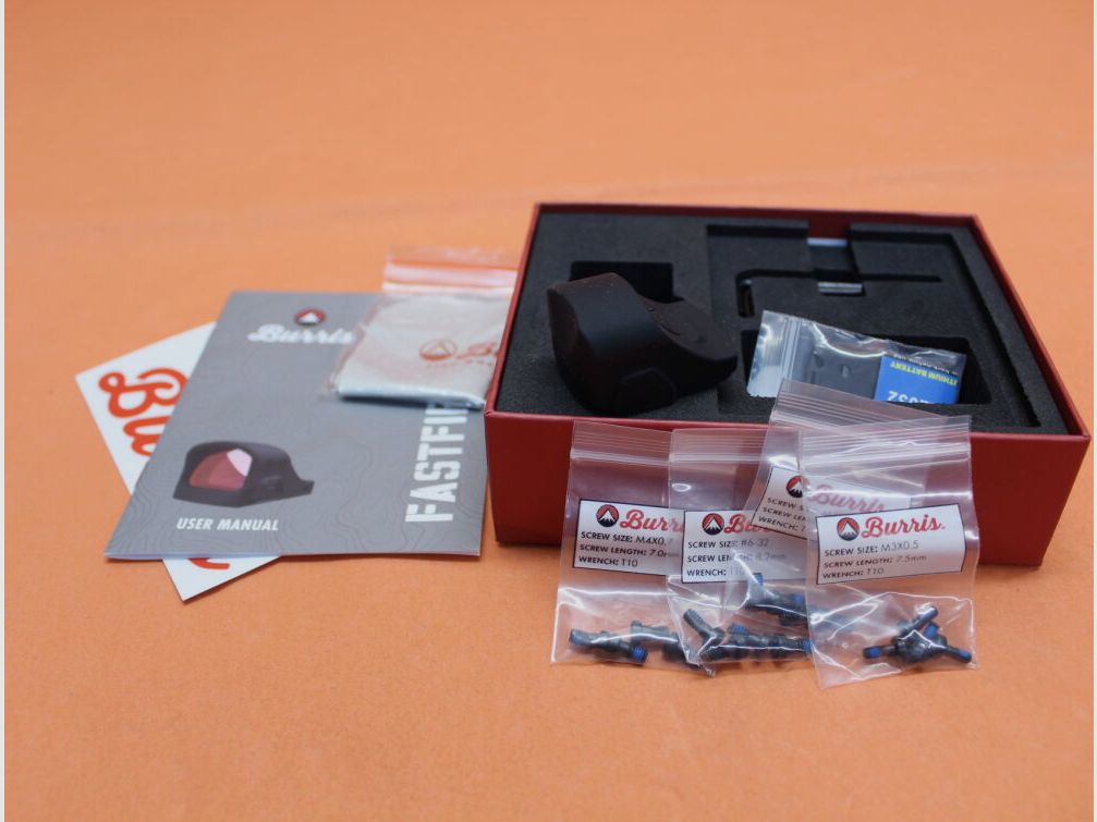 Burris Burris FastFire C (300239) Leuchtpunktvisier Red Dot Reflex Sight 6MOA Dot SUPERLEICHT nur ca. 12,5g