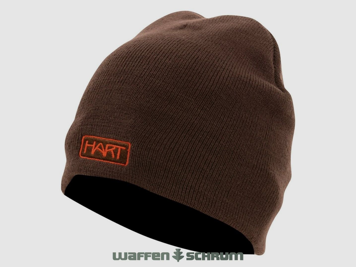 HART omkeerbare hoed Gorro Punto Inver bruin / oranje