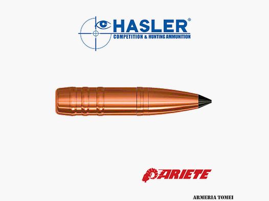 HASLER – OGIVA ARIETE CAL. 6,5 (.264) DA 125 GRN CB 0,445 (50 PZ)