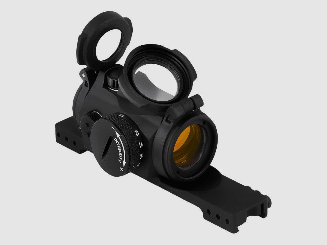 Aimpoint Rotpunktvisier Mod. Micro H-2 2 MOA / Schwarz incl. Schiene für Tikka T3 / T3X