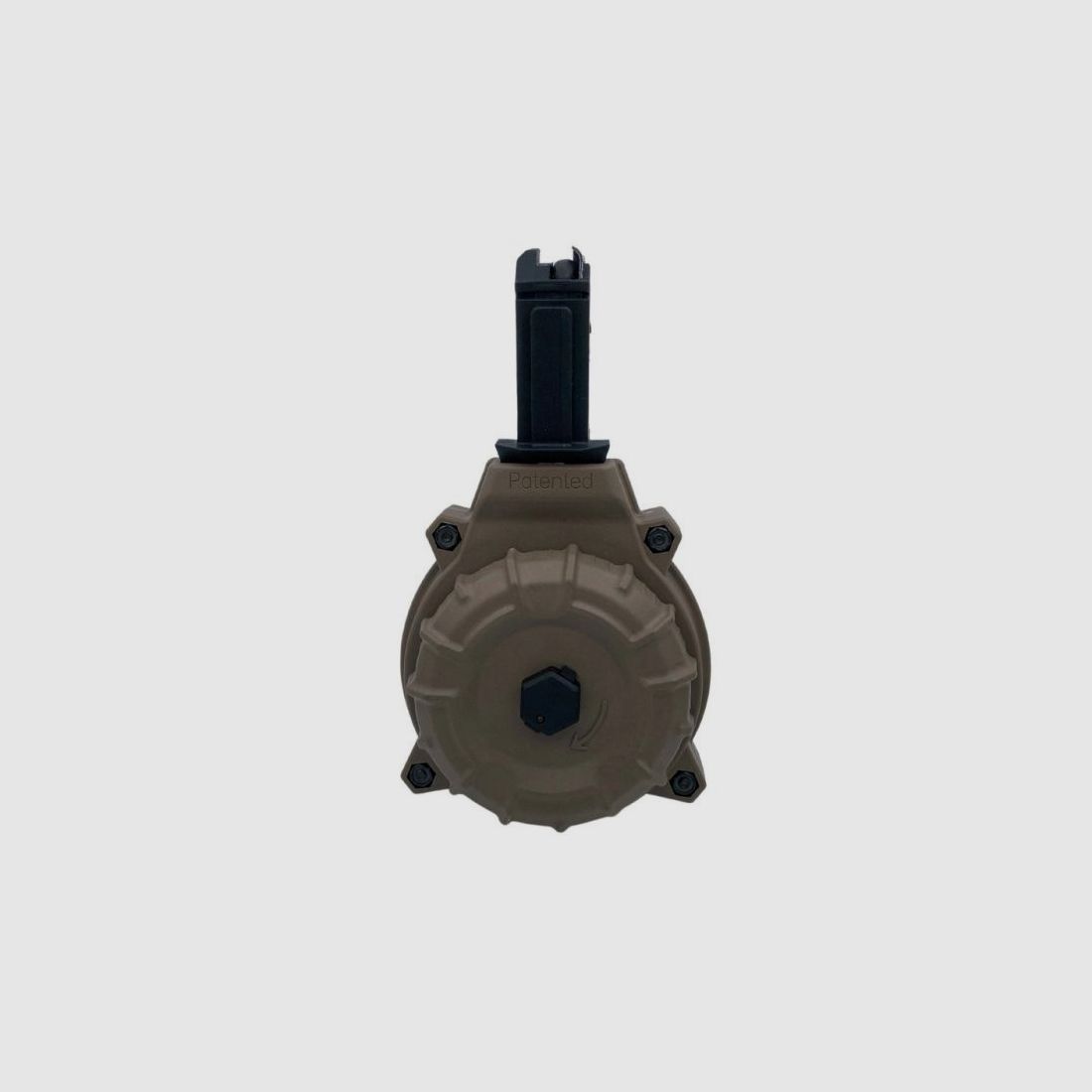 CZ SCORPION 9MM (50) RD DRUM FLAT DARK EARTH POLYMER