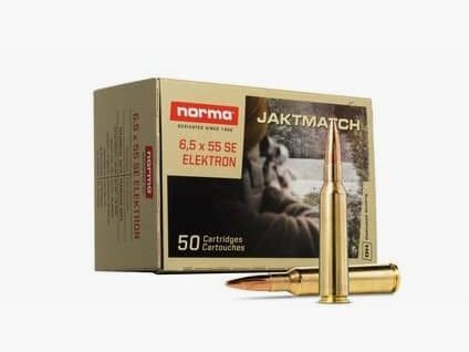 6.5×55 Norma Jaktmatch 7.8g / 120grs.