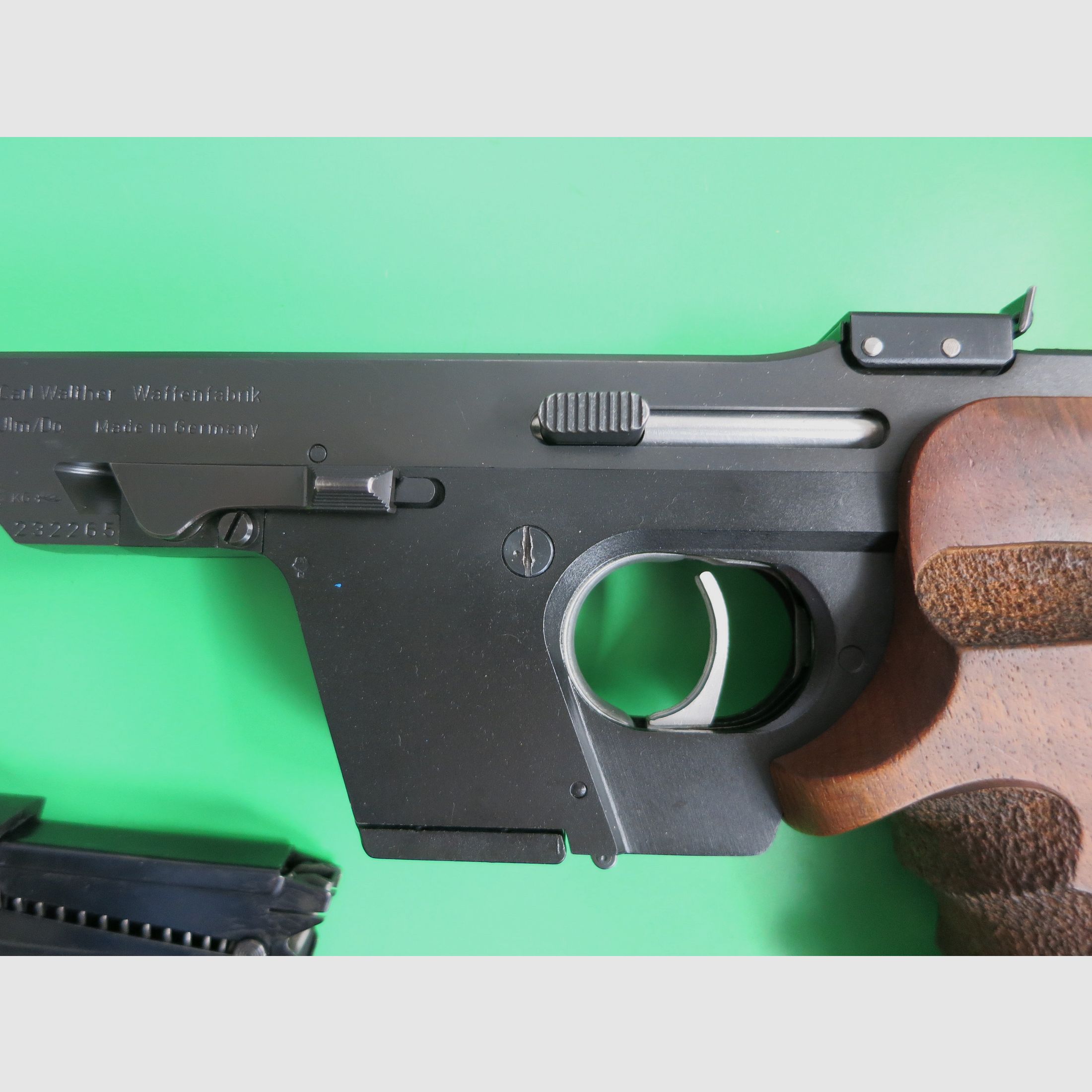 Sportpistool Walther GSP Kaliber .32 SW long WC, Sportgreep + Wisselsysteem .22lr      #98+97