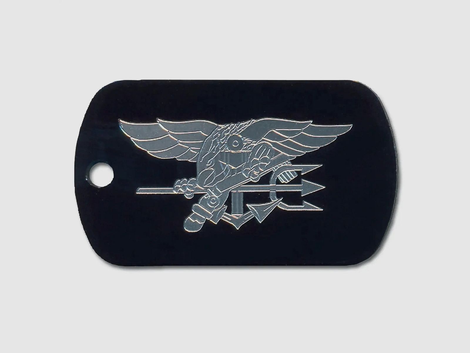 Bundeswehr Original Identification Tag with Engraving