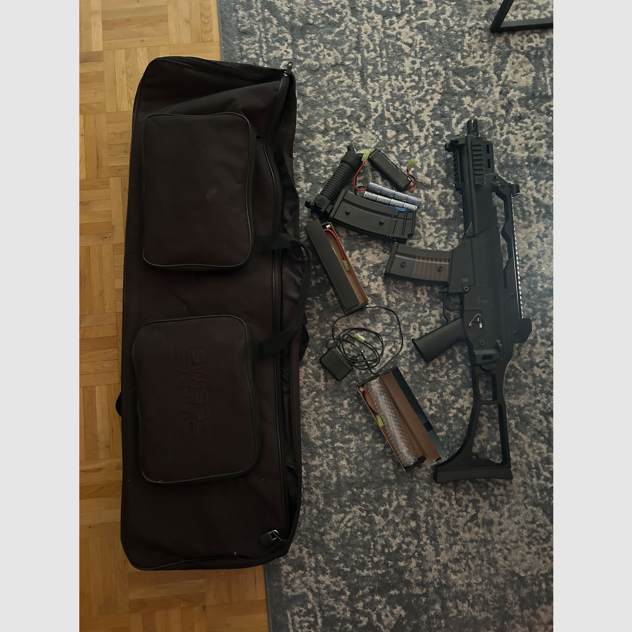 Airsoft Heckler Koch G36C 6mm BB 0,5J Semiautomatico SAEG