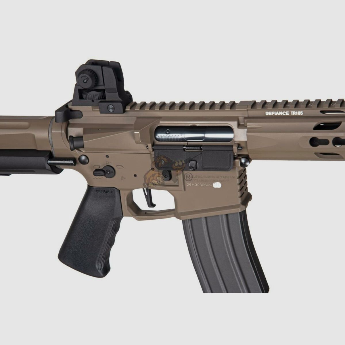 Trident Mk2 PDW in FDE Airsoft Free from 18 - S-AEG -F- (Krytac)