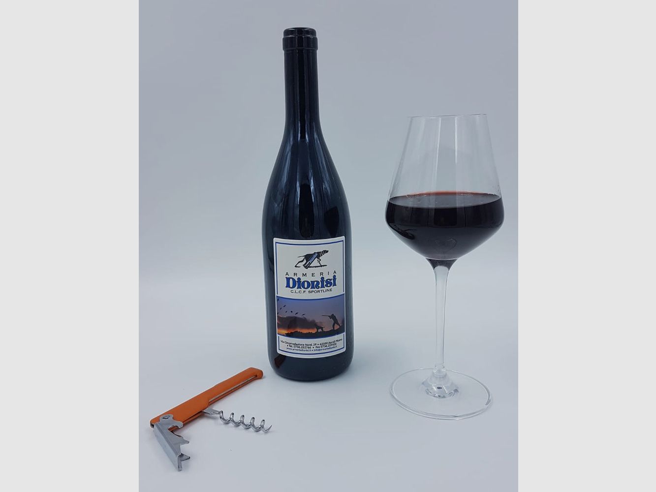 DIONISI BOTELLA DE VINO ROJO