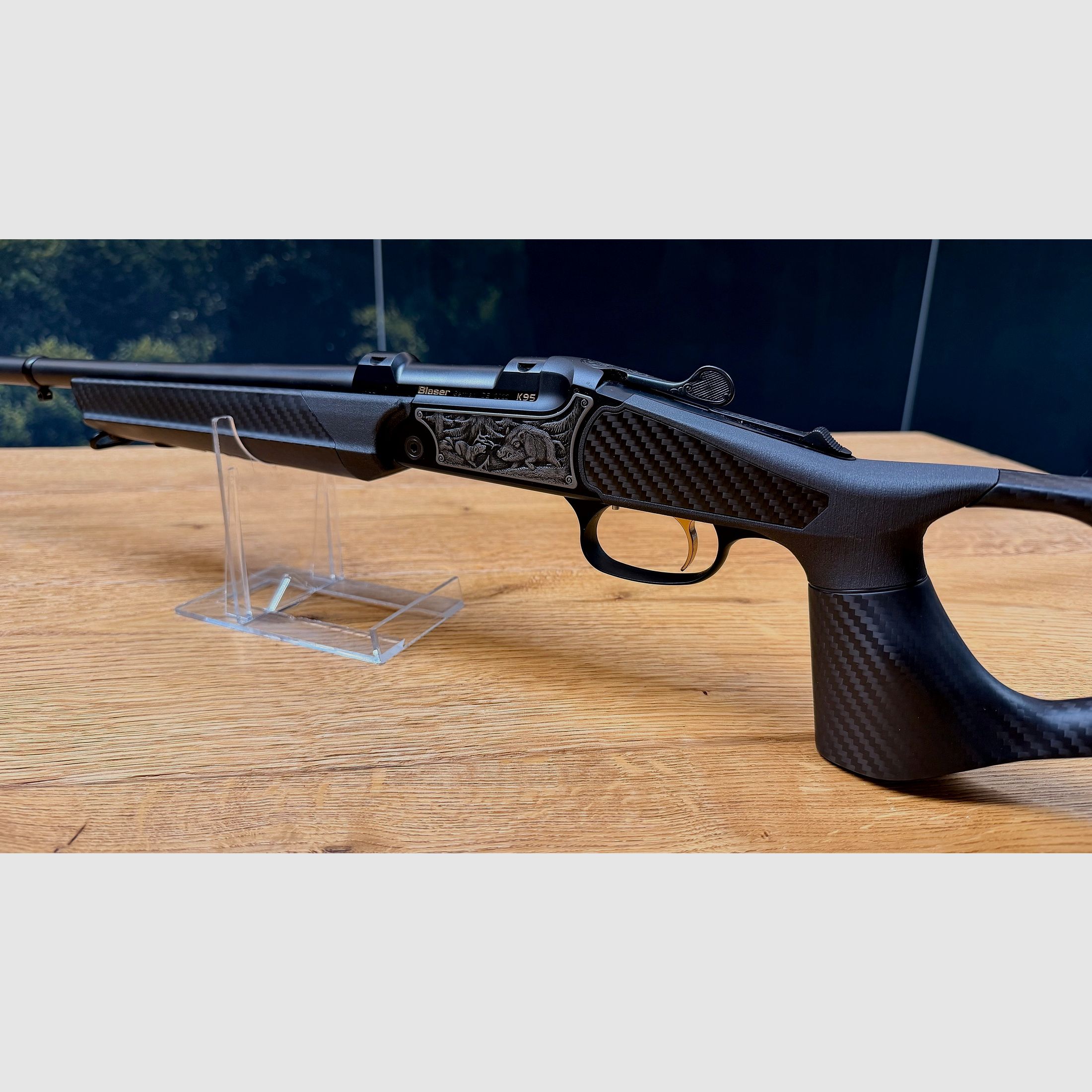 FBT – FINE BALLISTIC TOOLS / UNIC CARBON SCHAFT FÜR BLASER K95 / MIT SYSTEM!!!, Bild 5 von 6