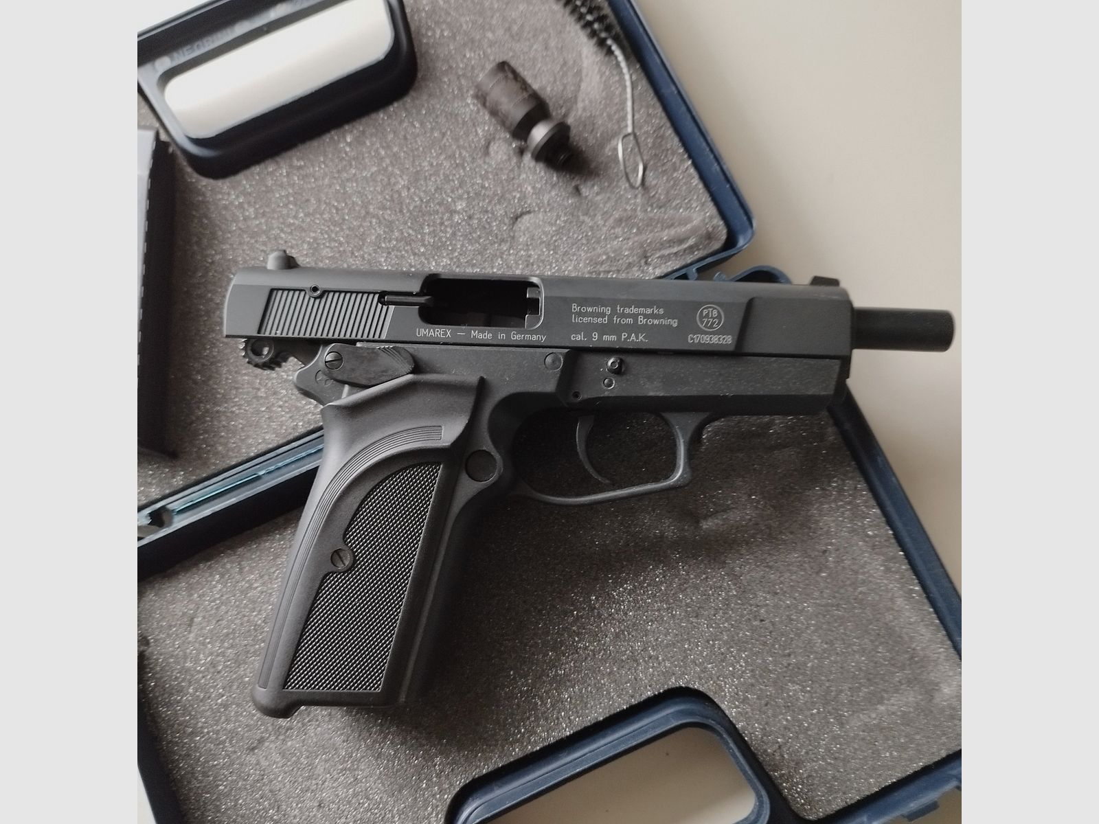 Browning GPDA 9 - 9mm P.A.K. - Pistola SRS con scatola PTB