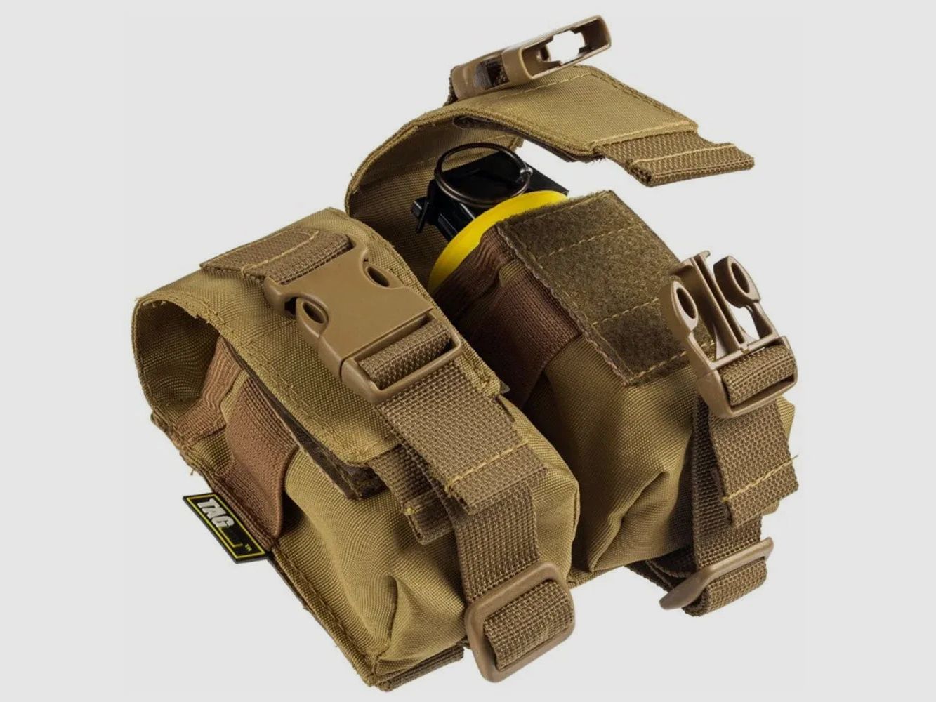 Taginn Taginn Granatentasche Double Grenade Pouch coyote