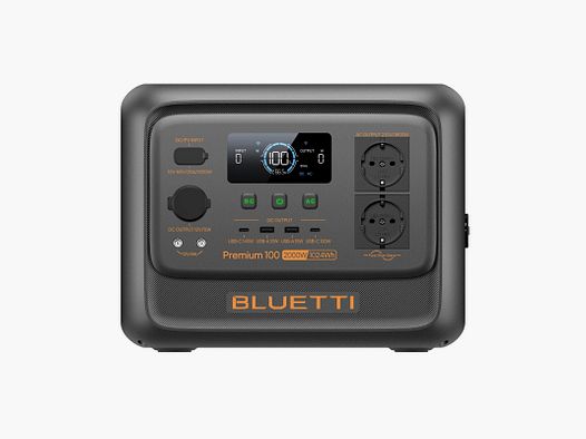 Portable Power Station Premium 100 V2 2,000W 1,024Wh