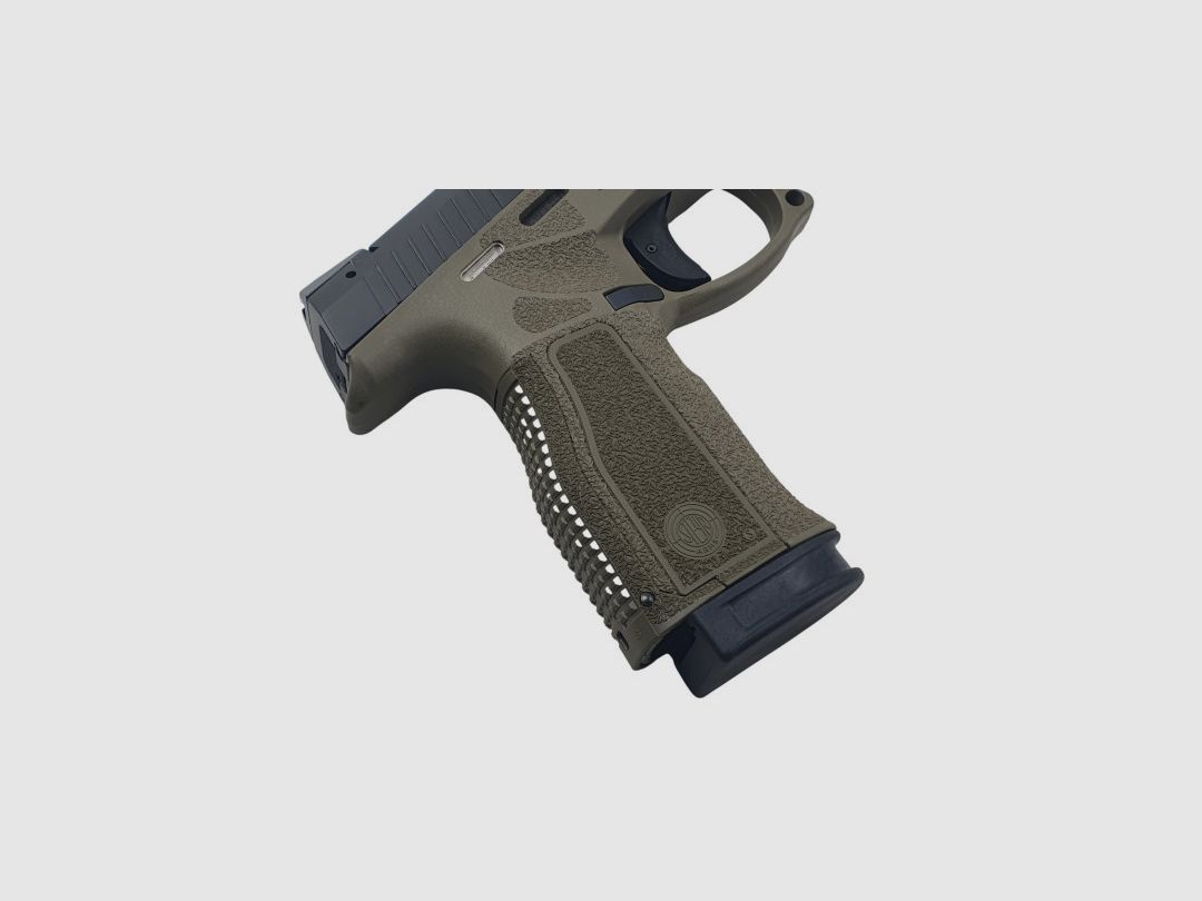 AANBOD STEYR - PISTOOL STEYR M9-A2 OLIVE TRAPEZIUMVISIERING KAL.9x19, afbeelding 5 van 8
