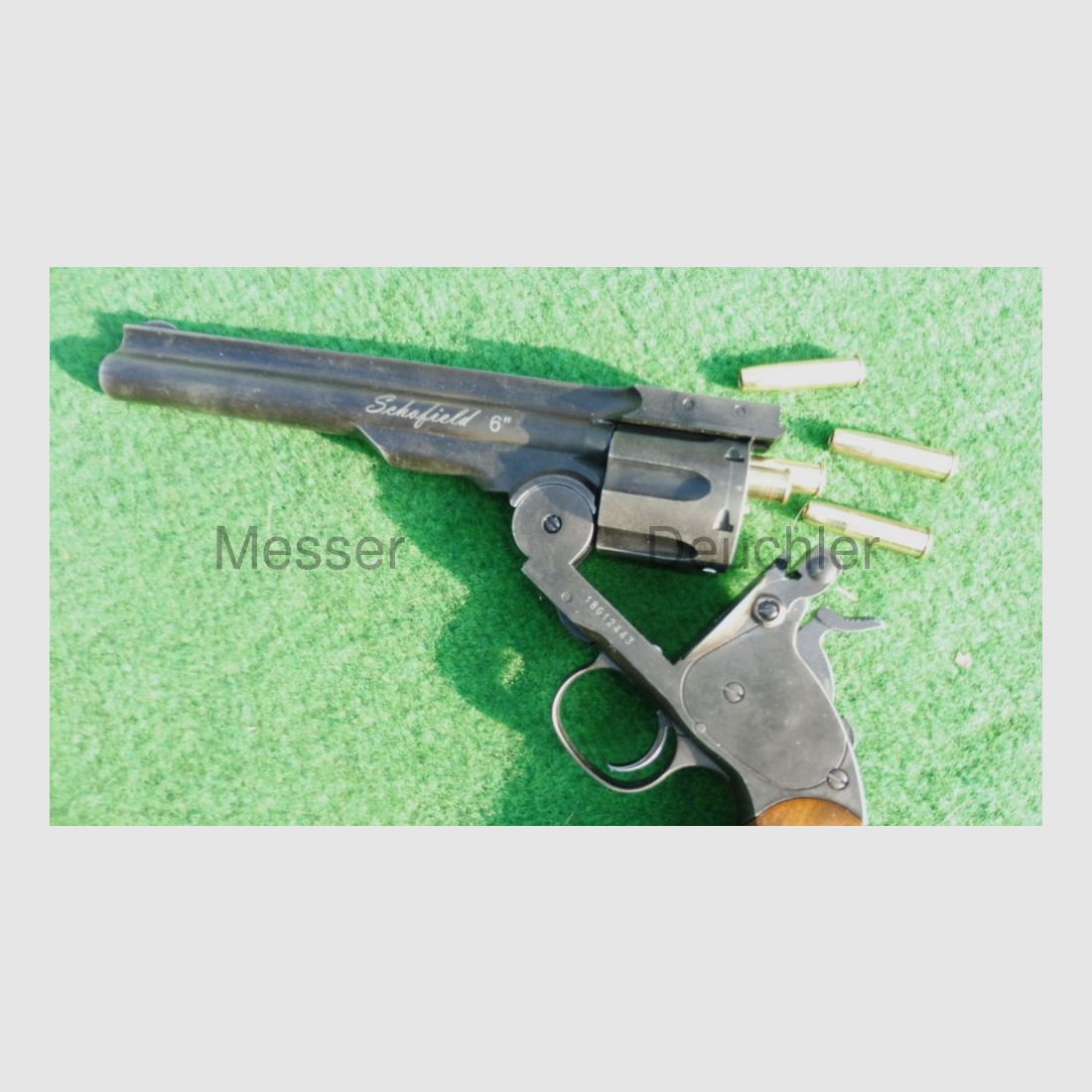 GSG German Sports Guns Schofield 6' Revolver Aging black