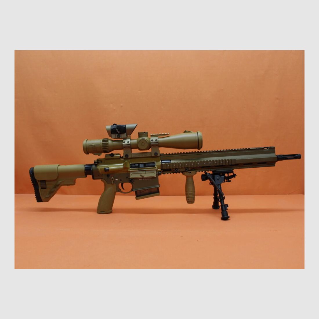Heckler&Koch Ha. Fucile .308Win Heckler&Koch HK G28 Z/Schmidt&Bender PMII Cannocchiale 3-20x50/Aimpoint/nessun MR308