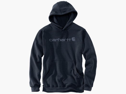 Carhartt Marquette Logo Sweatshirt Uomini Navy/Blu Scuro L