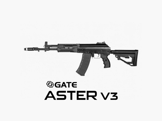 AK12 Essential Stahl-Version mit Gate Aster V3 frei ab 18 Schwarz | E&L