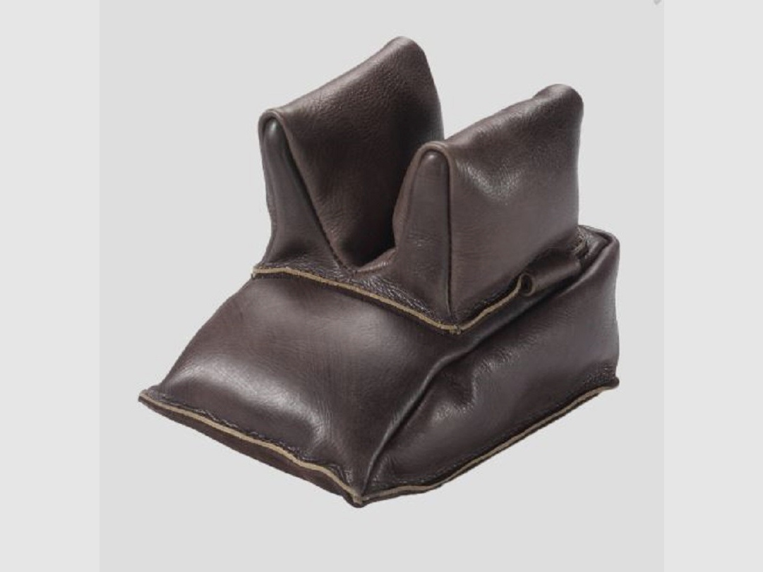 Leder Gewehrschaftauflage - Größe 16 x 12 x 13 cm