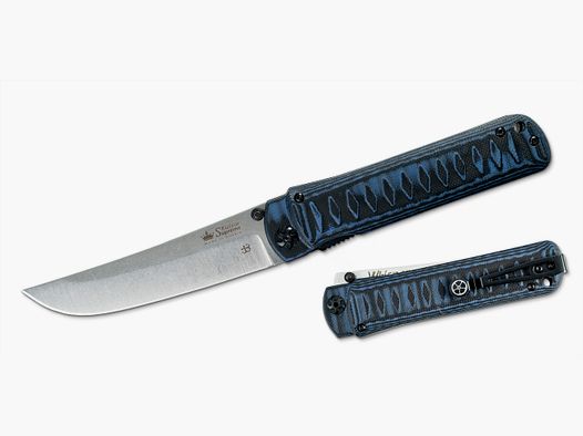 Whisper - Böhler M390 - Blau/Schwarz G10 | 93003