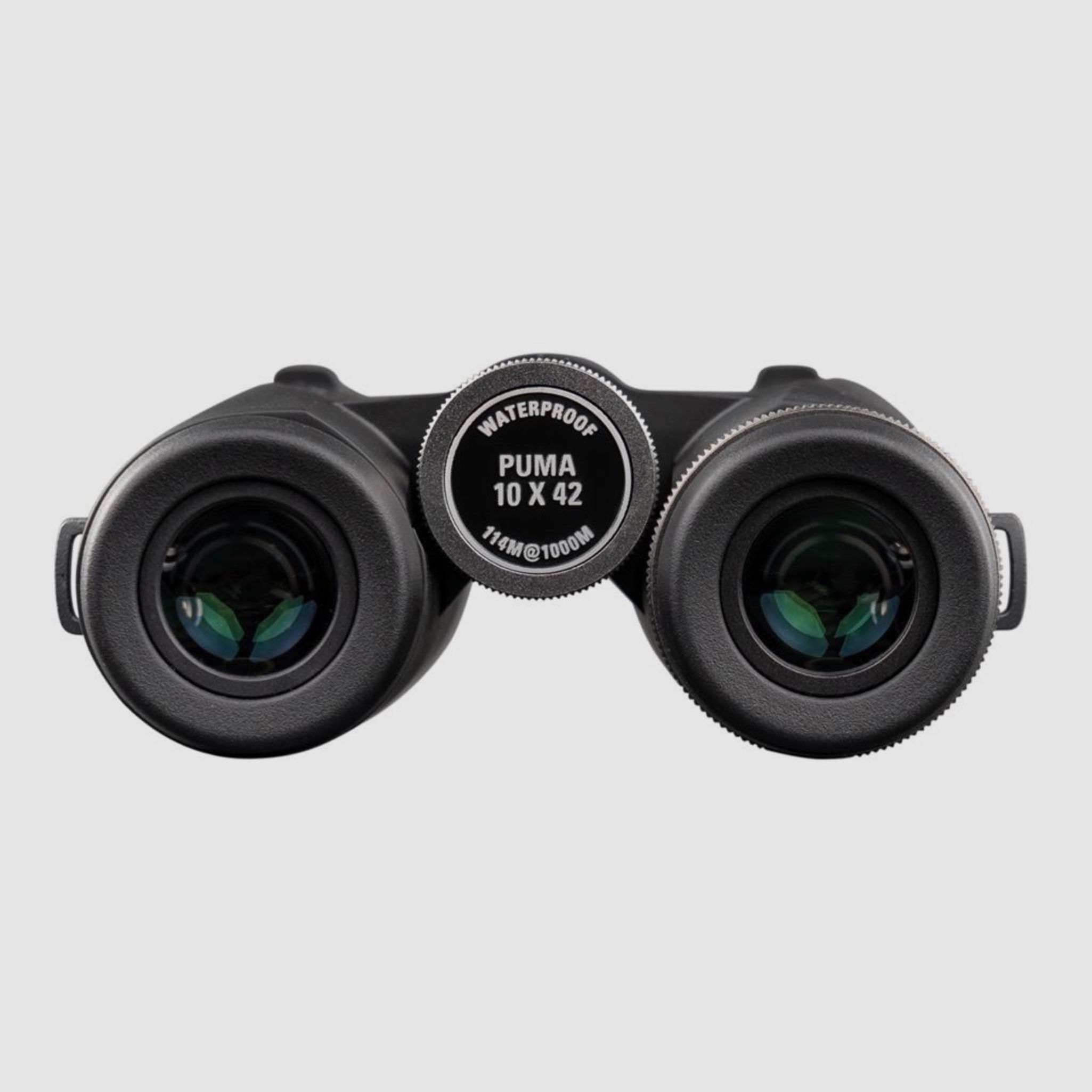 DOOR PUMA 10x42 roof prism binoculars black with accessories 533413