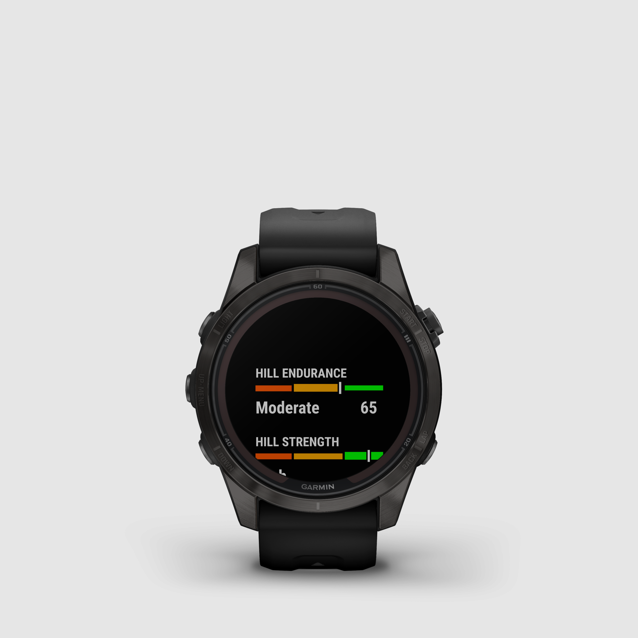 Garmin fēnix® 7S Pro – Wydanie Sapphire Solar, Czarny/Węglowy Szary Tytan DLC z paskiem silikonowym QuickFit® 20 mm, zdjęcie 11 z 12