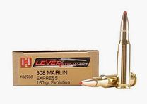 Hornady Leverevolution .308 Marlin 160GR FTX 20 cartridges