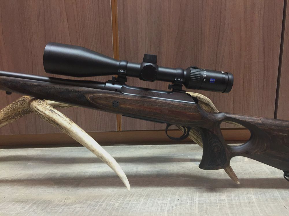 Sauer 101 GTI, mit Zeiss Conquest V4 3-12x56