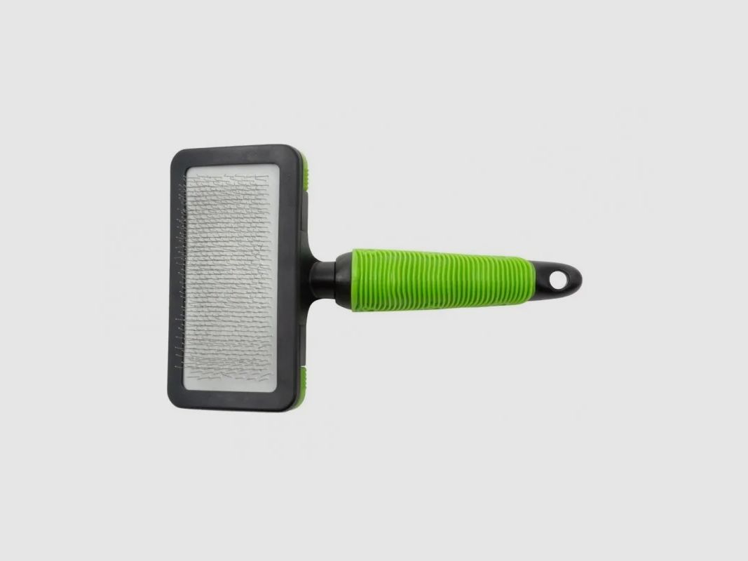 3-in-1 brush JK ANIMALS with soft wire bristles and two combs, image 2 of 3