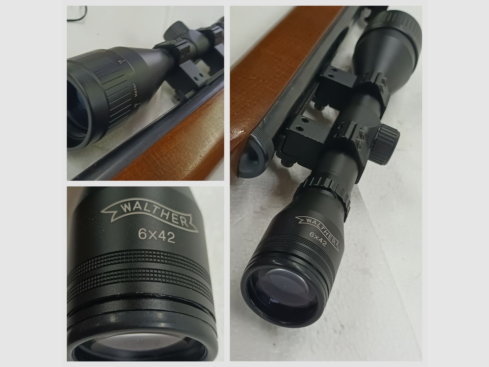 DIANA 27 air rifle + Walther 6x42 scope in MEGA CONDITION, immagine 2 di 6