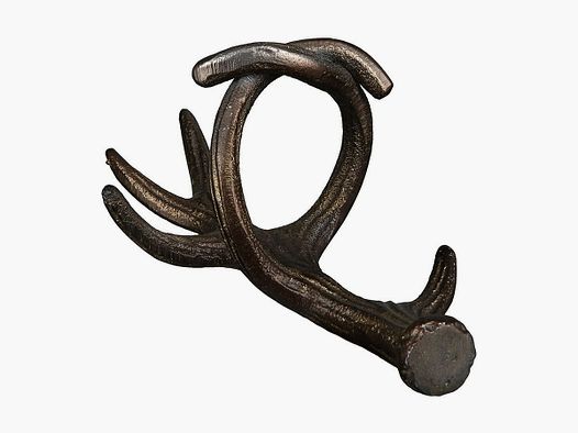 Gilde Anneau de Serviette en Aluminium Bois de Cerf