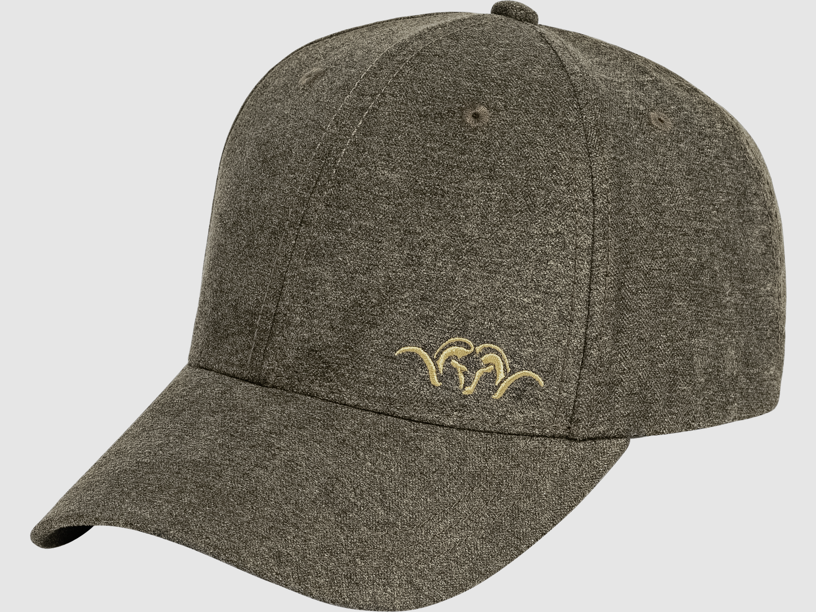VINTAGE Cap 21 Olive Melange/Black Olive Melange/Black S/M