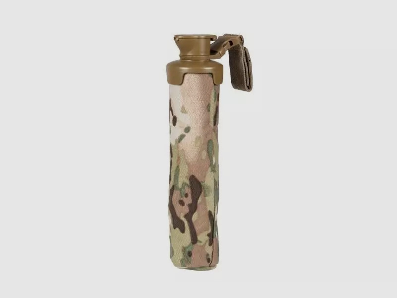 Kugelbeutel mit Flaschenkopf, faltbar mit Molleclip, MC