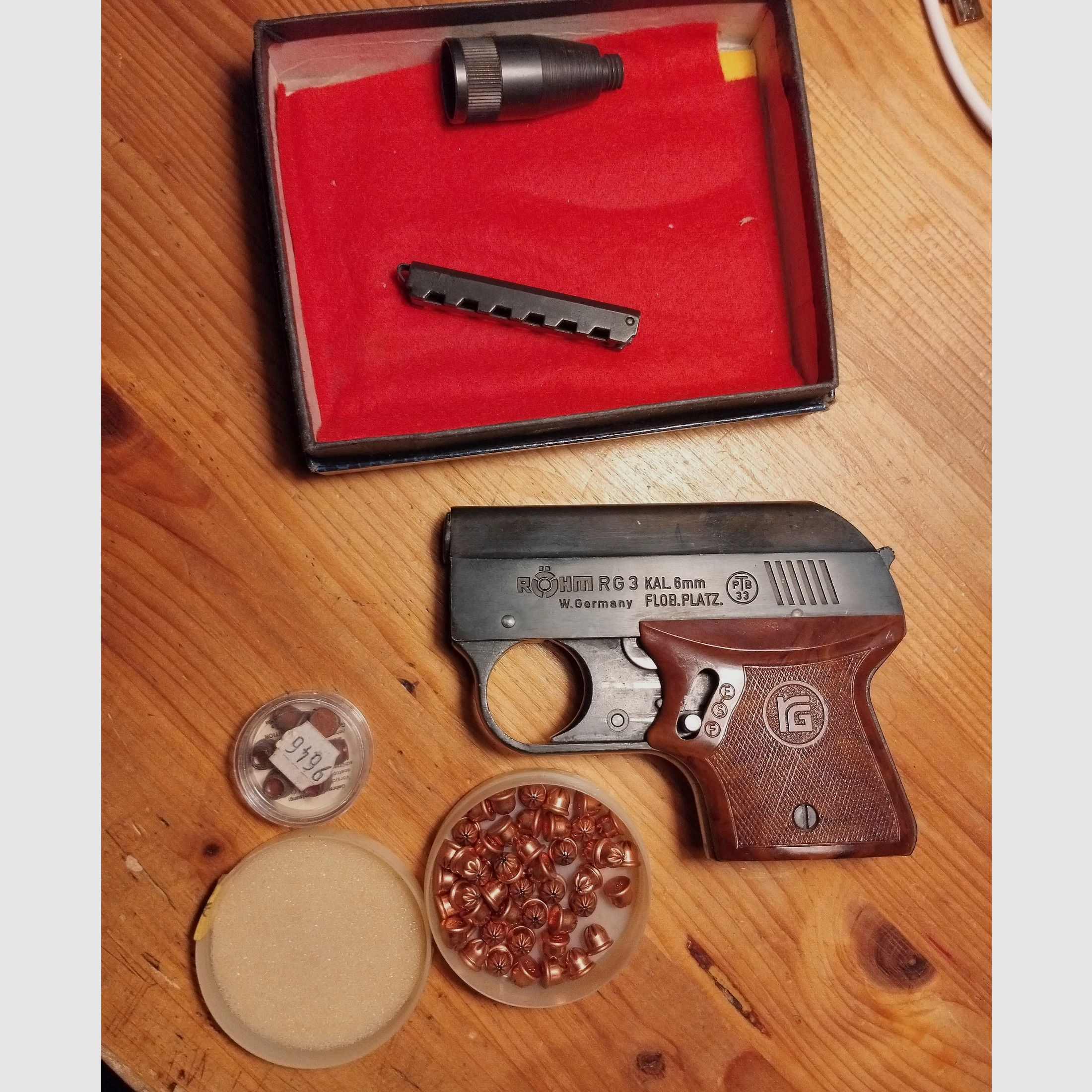 Röhm RG3 6 mm mit Sylvester Abschlussbecher