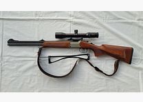 HAENEL Bockdoppelbüchse Jäger 8.11 im Kaliber 8x57IRS mit ZF Swarovski 1,5-6