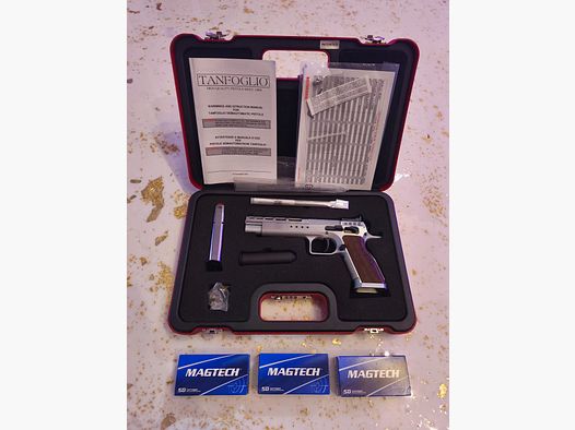 Tangfoglio 9mm Luger P19 gold Match BDS