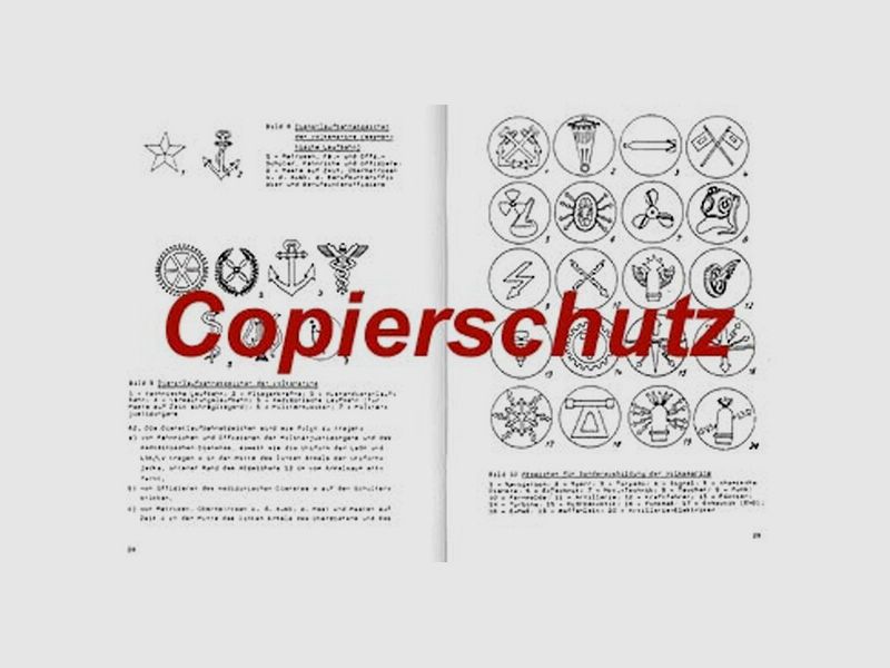 Nachdruck NVA Bekleidungsvorschrift von 1990