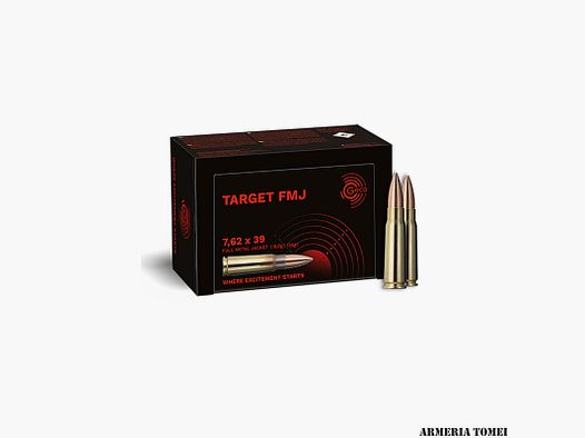 GECO – TARGET FMJ 7,62 x 39 FULL METAL JACKET | 8,0g | 124gr