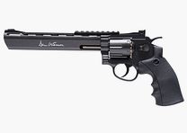 Dan Wesson 8" Schwarz 4,5mm BB - Druckluft Co2