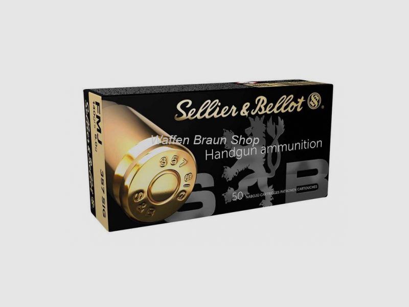 S+B .357Sig. FMJ 139gr 50St