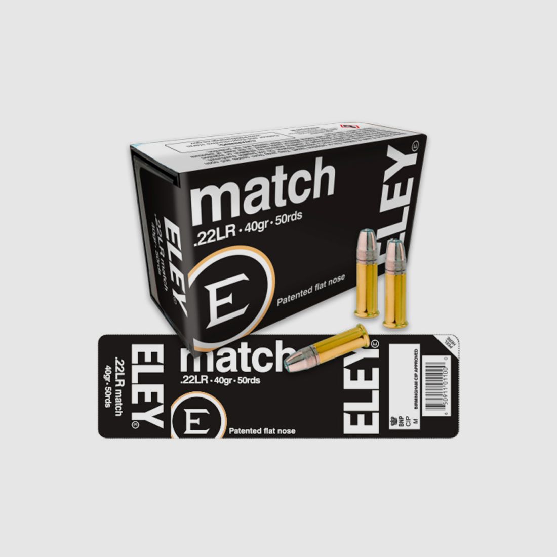 MUNITIONEN ELEY 22LR MATCH, Bild 1 von 2