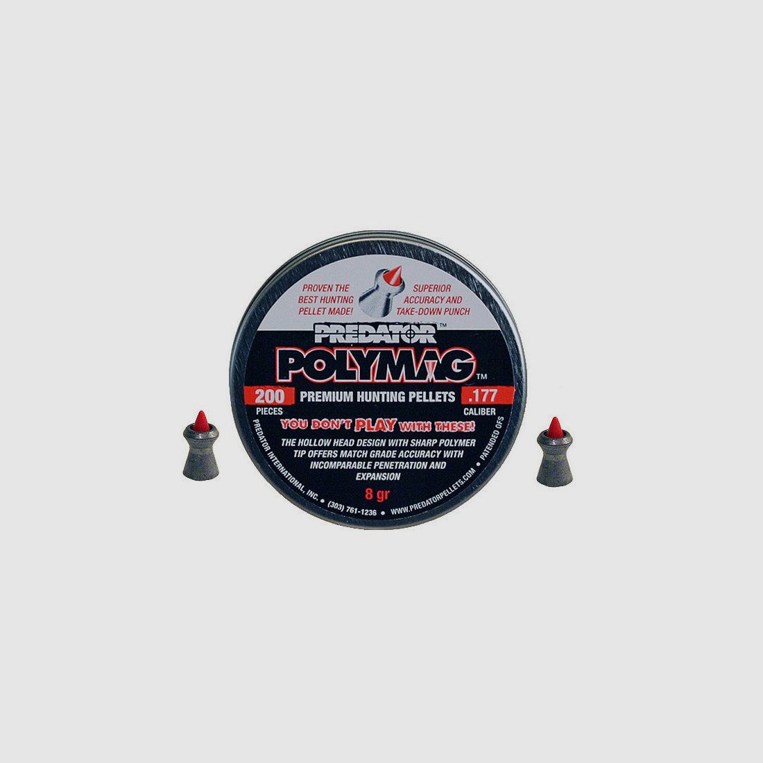 JSB PALLINI PREDATOR POLYMAG KAL. 4,5MM 200SZT.