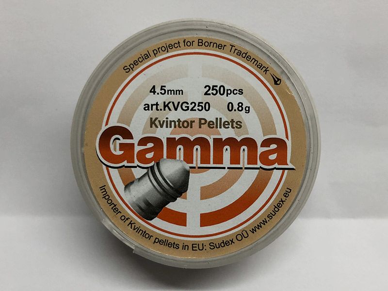 Spitzkopf Diabolos Kvintor Gamma Kaliber 4,5 mm 0,80 g glatt 250 StĂĽck
