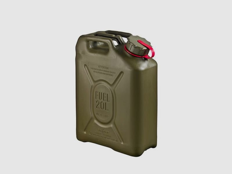 Kanister na paliwo Scepter 20L OD GREEN RED STRAP 05552