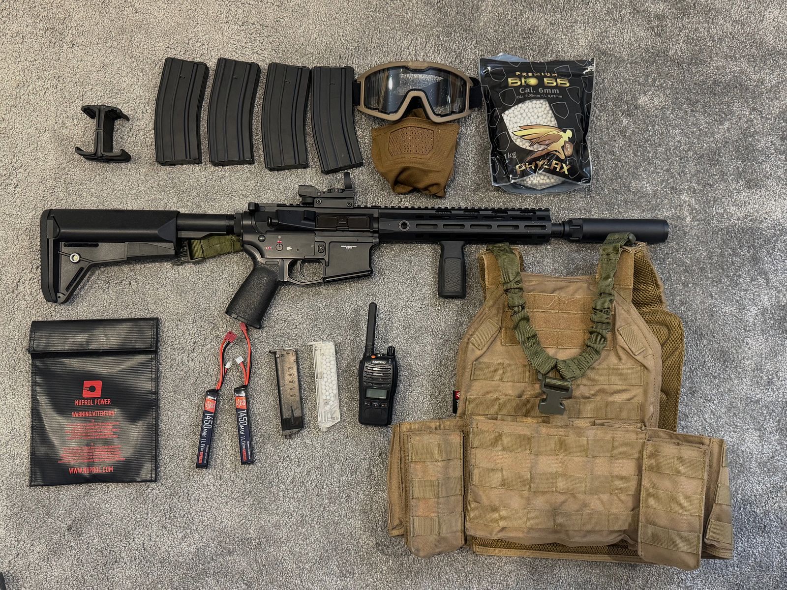 Begadi Sport M4 NOVA -GEN.5 - Zestaw kompletny
