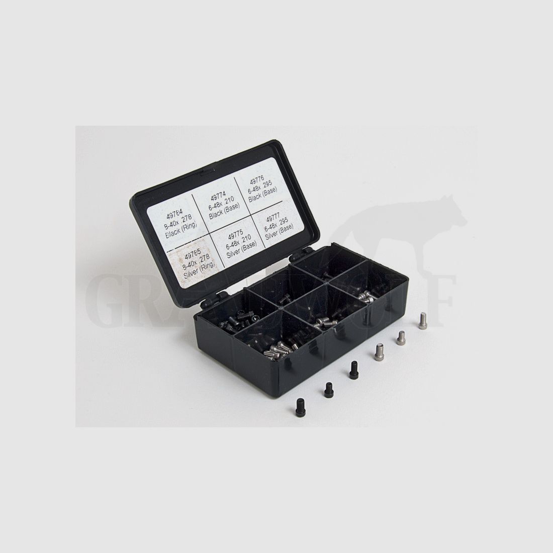 Tornillos hexagonales Leupold para anillas y bases