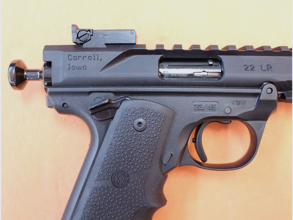 Volquartsen Ha.Pistolet .22lr Volquartsen Mk IV Frame 22/45 Black Mamba 6" lufa/ kompensator/ gwint 1/2-28