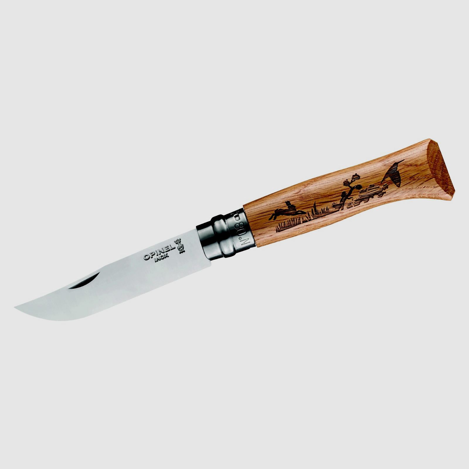 Opinel Messer Animalia Hase rostfrei